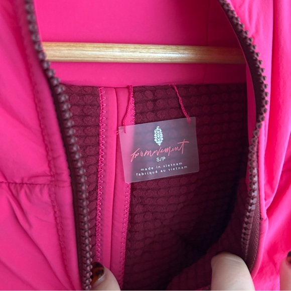 Free People Pink Quilted Vest - Picture 7 of 9